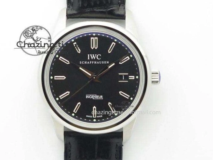 MIROTIME 0401 Timeless Big Pilot Real PR IW500901 ZF 1:1 Best Edition On Black Leather Strap A 7340